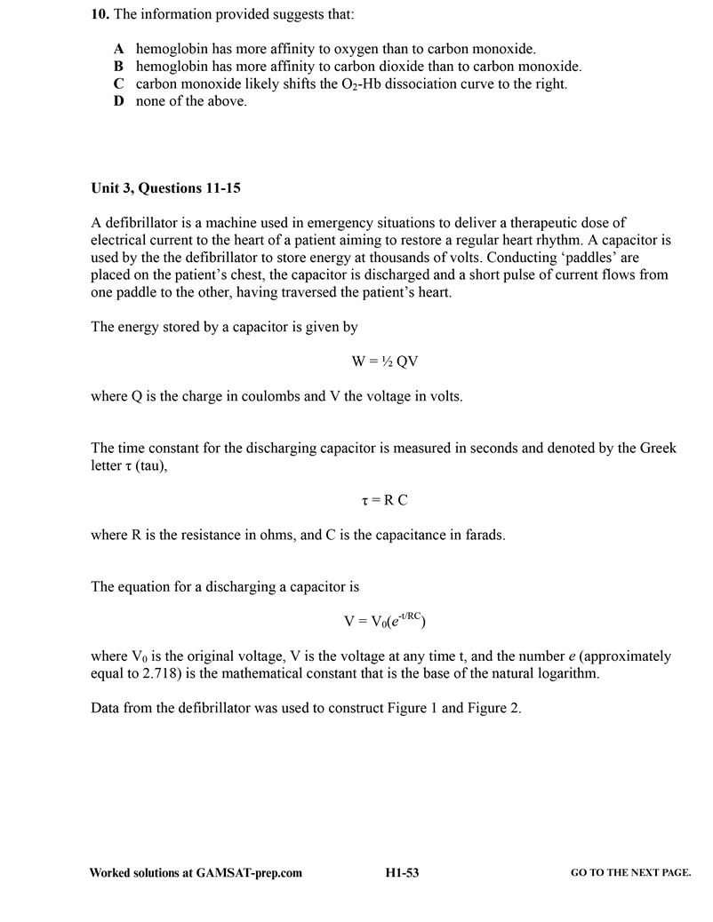 10 GAMSAT Practice Tests: Heaps of GAMSAT Sample Questions, Mock Exam