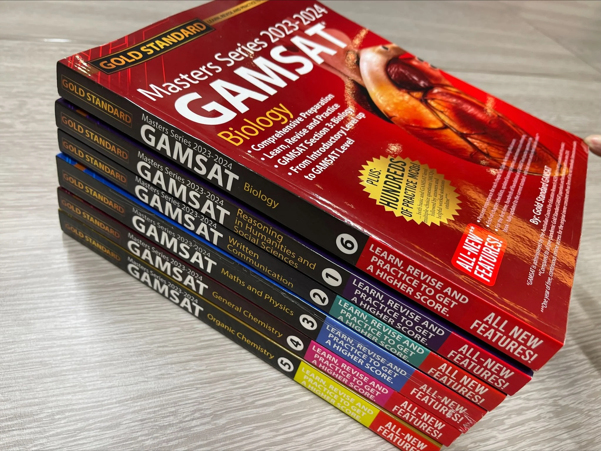 Gold Standard's GAMSAT Books